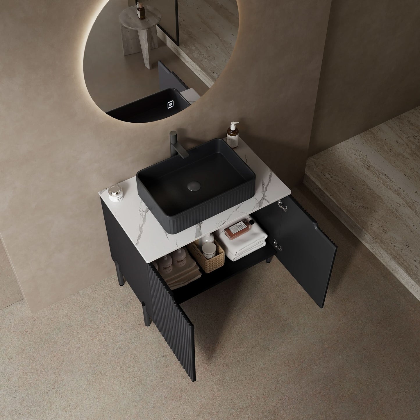 TURIO Bathroom Vanity with Sink