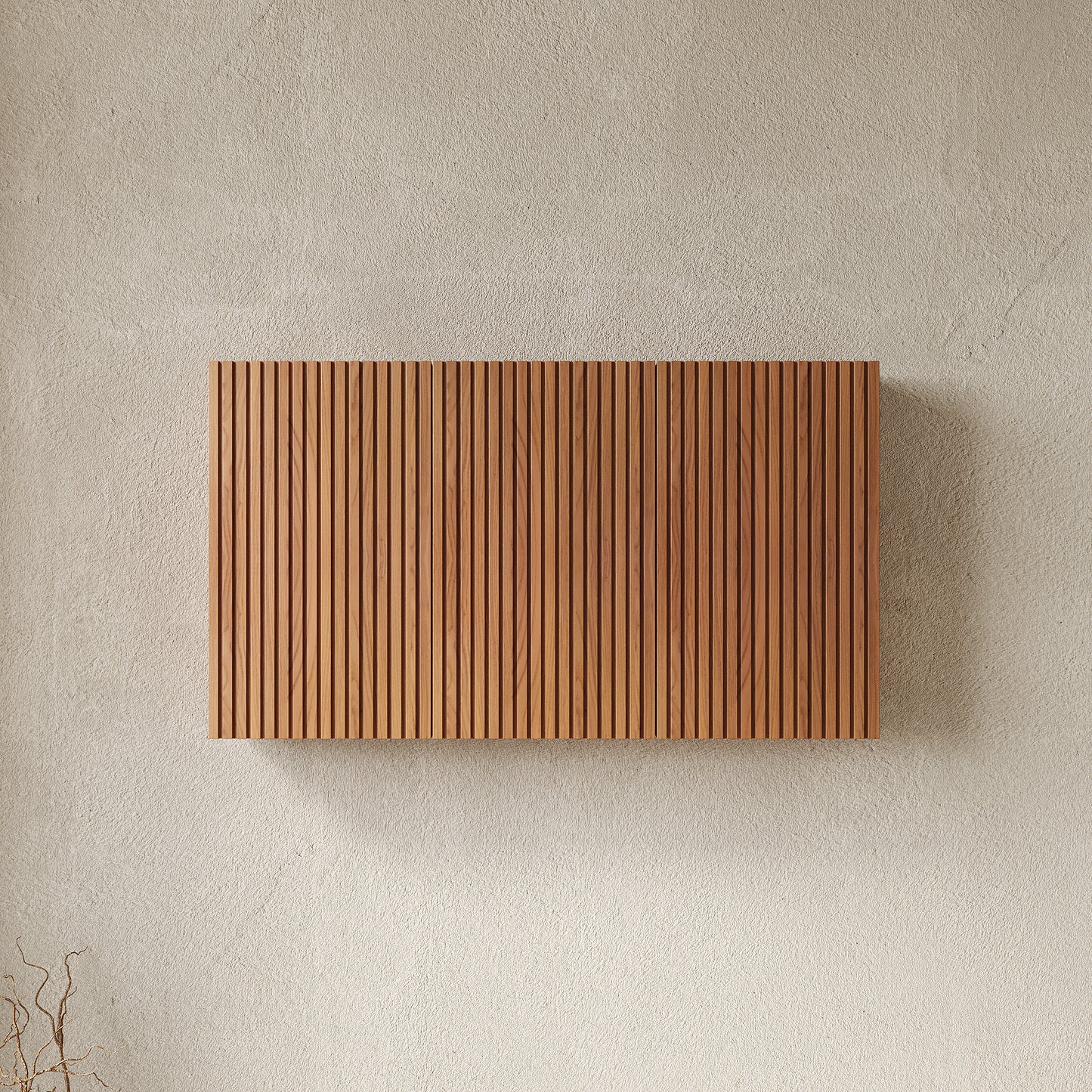 MITCH 41" Bathroom Wall Mounted Cabinet, Composed of 6 Cabinets with Doors, Can be Used in Combination or Individually, Suitable for Bathroom, Living Room, and Laundry, Brown Oak Woodgrain Color