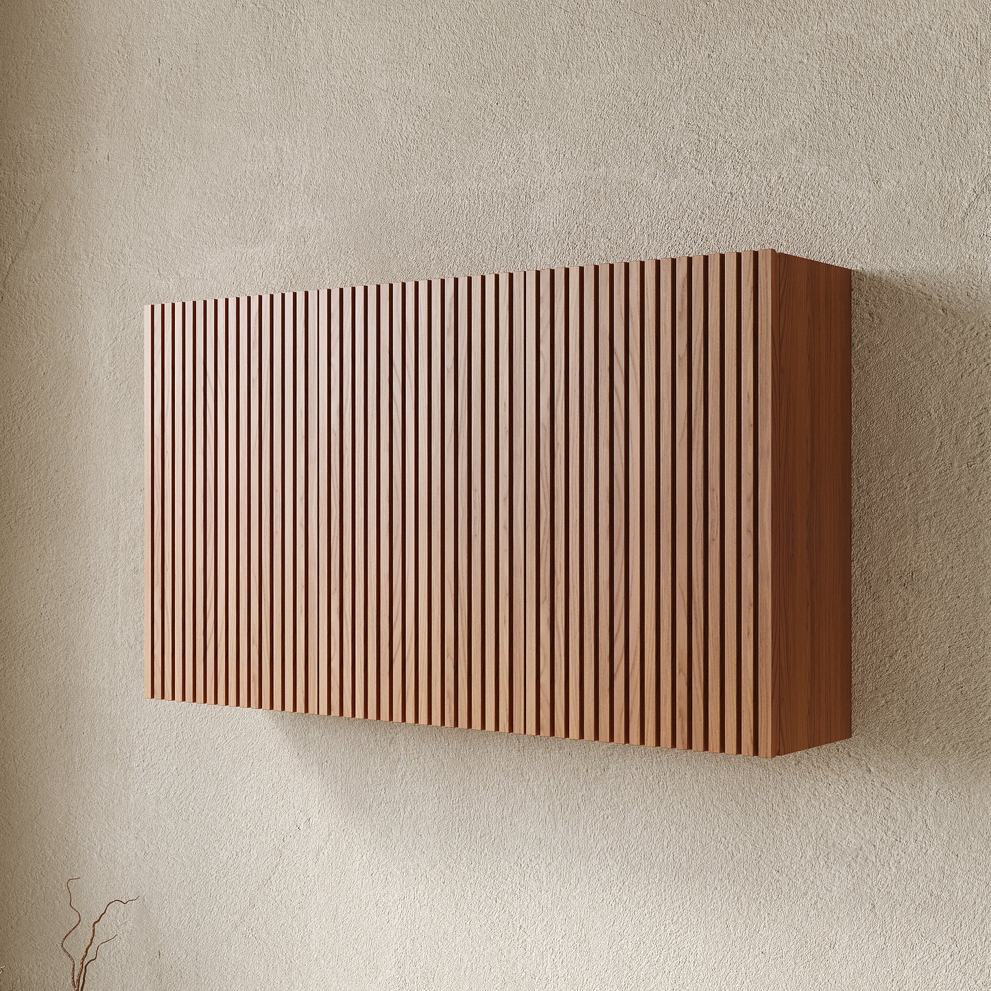MITCH 41" Bathroom Wall Mounted Cabinet, Composed of 6 Cabinets with Doors, Can be Used in Combination or Individually, Suitable for Bathroom, Living Room, and Laundry, Brown Oak Woodgrain Color