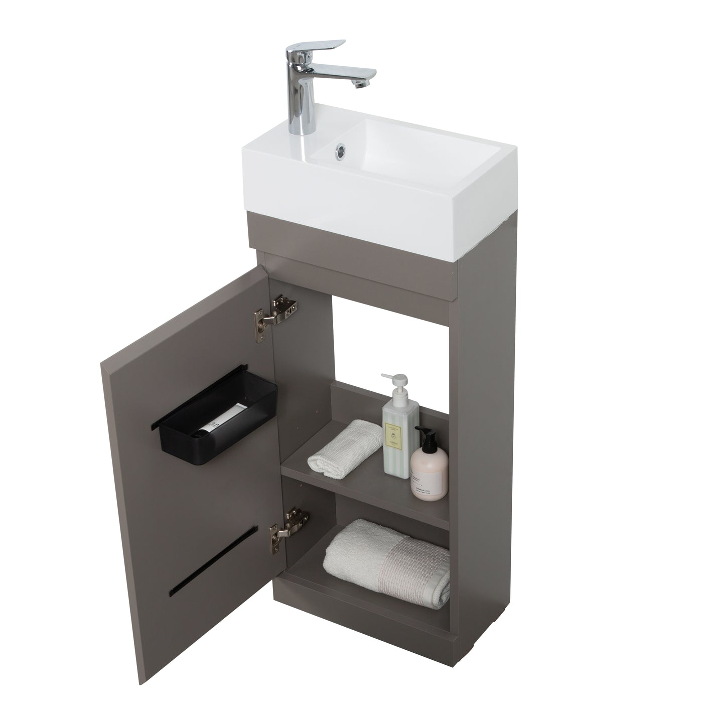 Laura Small Bathroom Vanity with Sink
