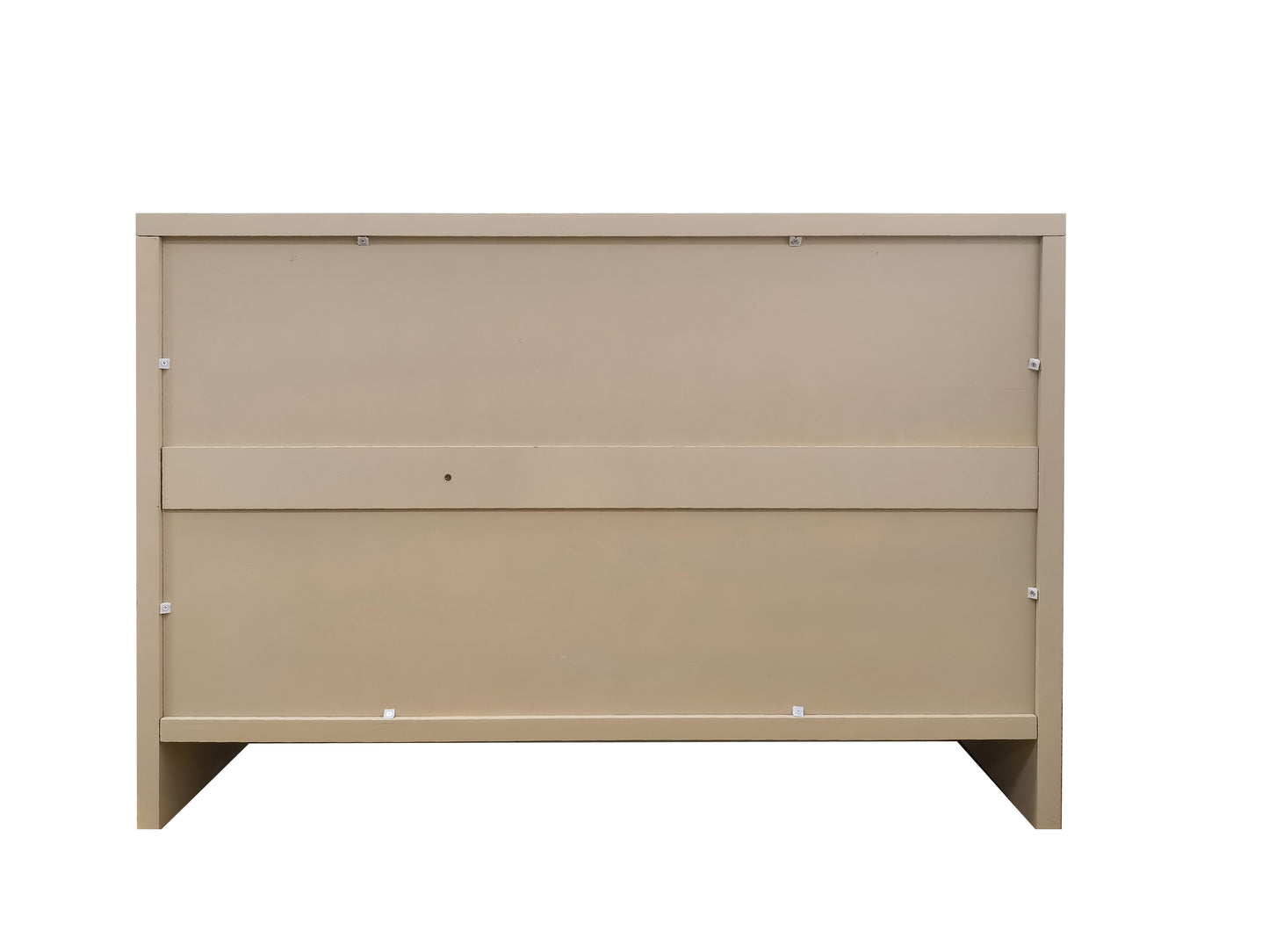 Countryside Elegance 3-Door Buffet Sideboard – Sophisticated Storage with Natural Wood Grain for Contemporary Homes