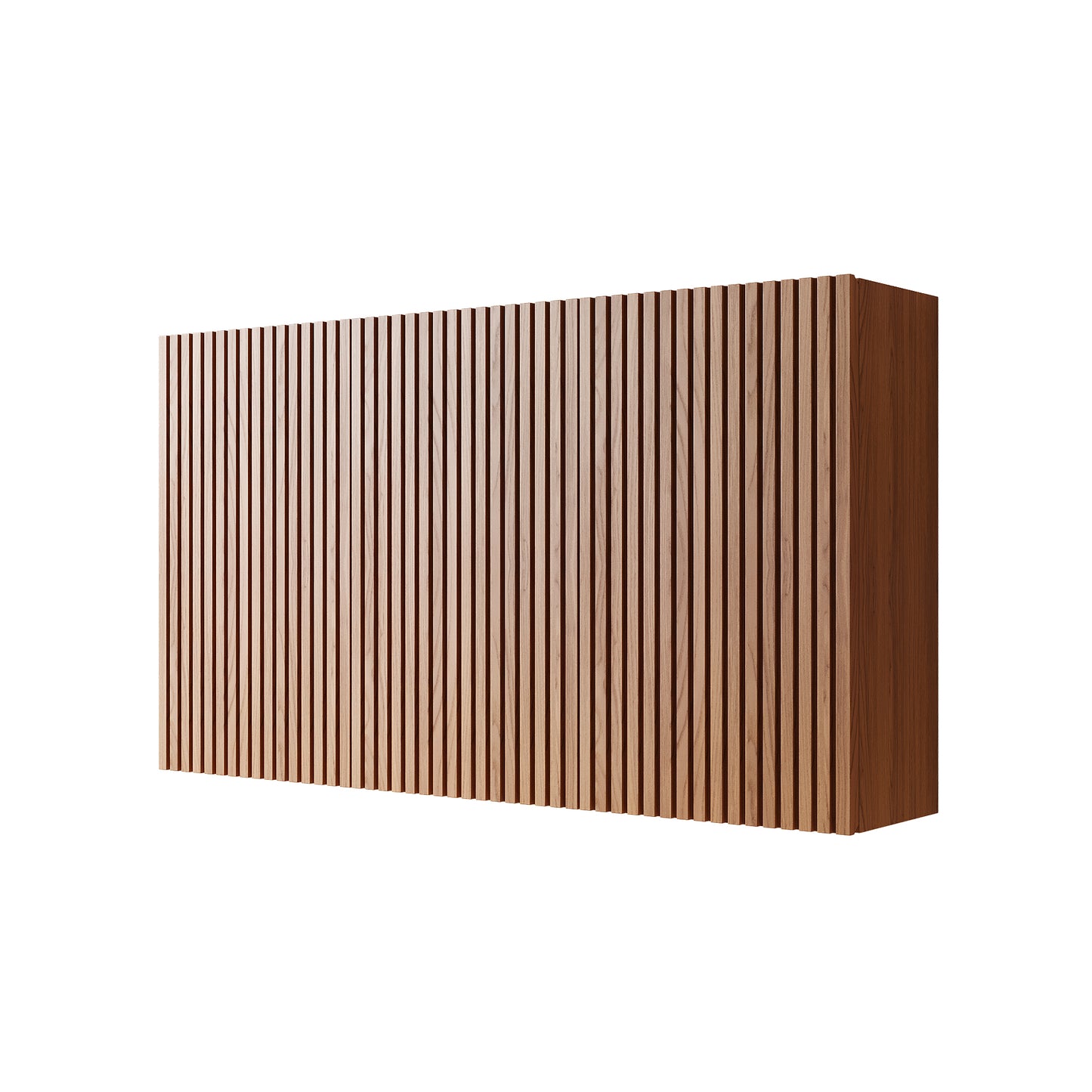 MITCH 41" Bathroom Wall Mounted Cabinet, Composed of 6 Cabinets with Doors, Can be Used in Combination or Individually, Suitable for Bathroom, Living Room, and Laundry, Brown Oak Woodgrain Color