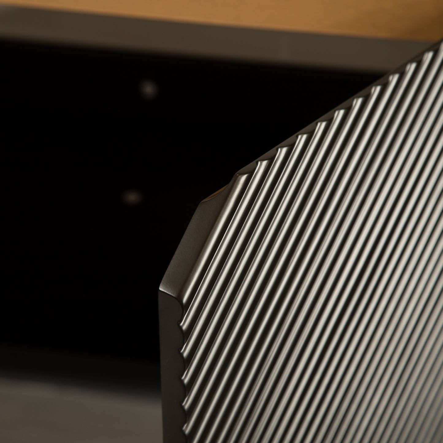 RUBEN 48" Bathroom Vanity&Sink, Wall-Mounted Floating Plywood Storage Cabinet,Black,Marble Pattern Rectangle Ceramic Vessel Basin