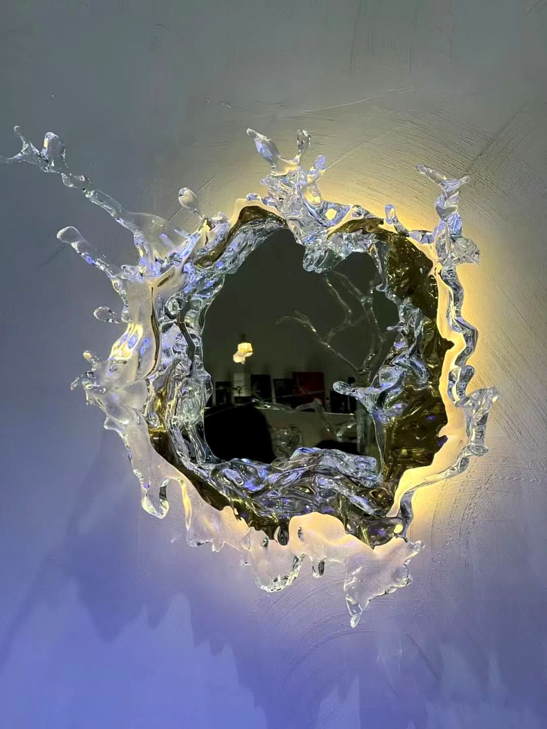 Mirror Ripple Image Artistic Water Ripple Mirror – ANICCO LAB