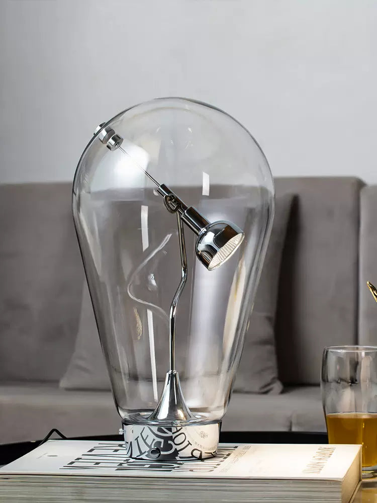 LuminOrb Industrial-Chic Lamp