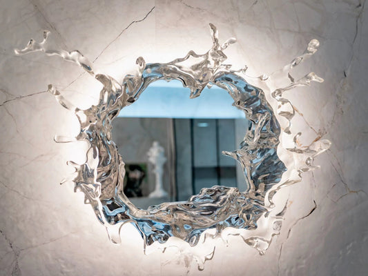 Artistic Water Ripple Mirror