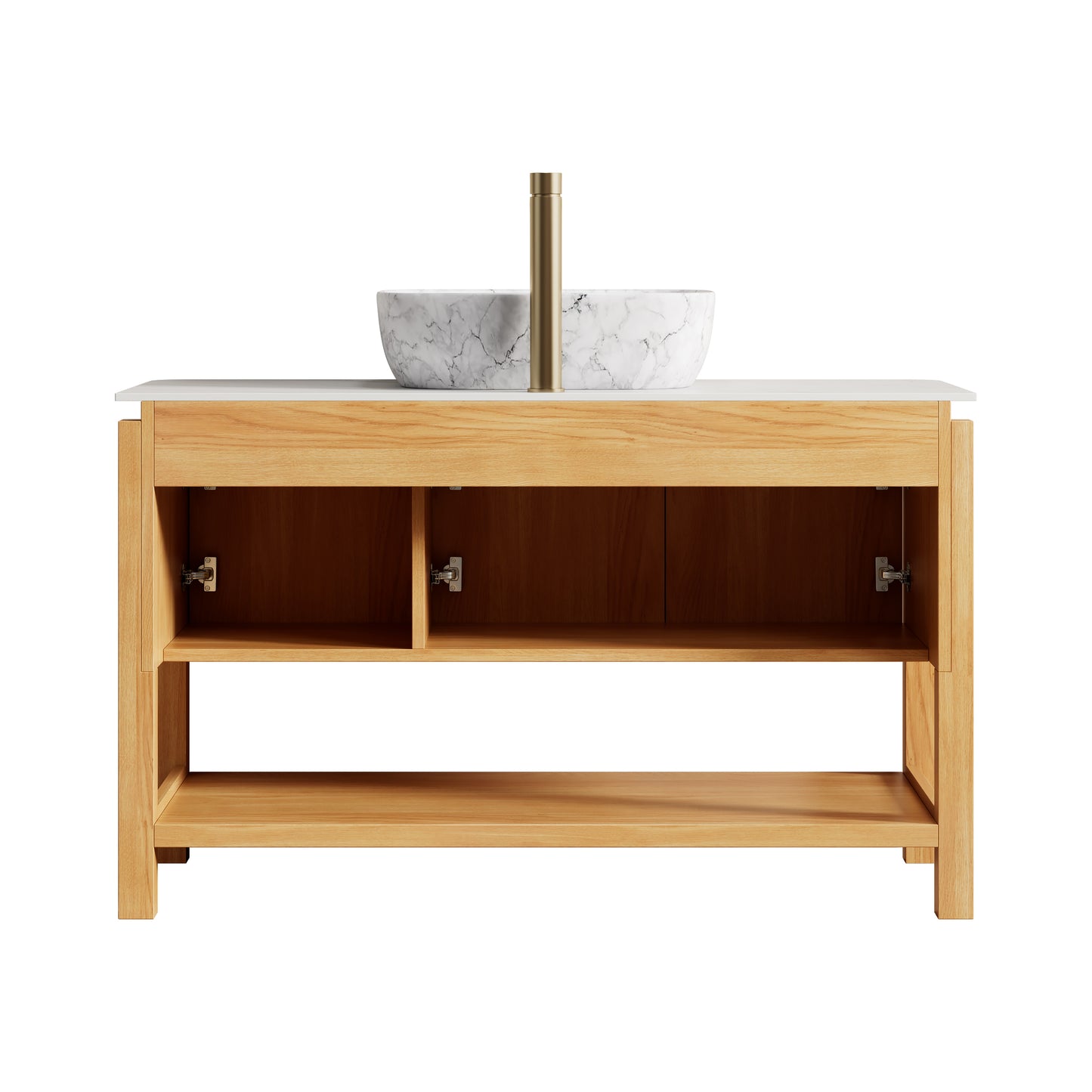 SHARMA Bathroom Vanity&Sinks, Woodgrain Color