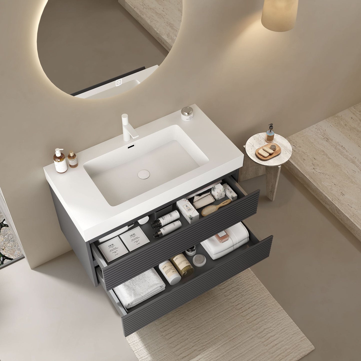 VENO Bathroom Vanity with Undermount Sink